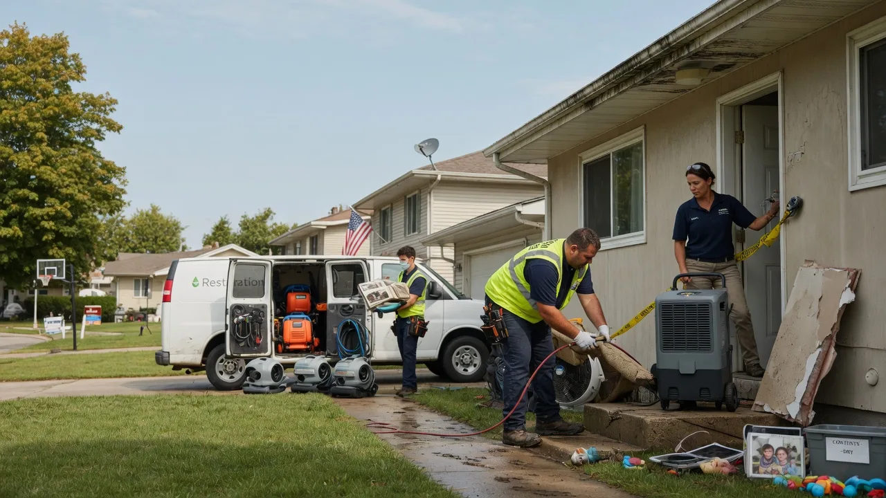 Water Damage Restoration in Cutler, IL near me